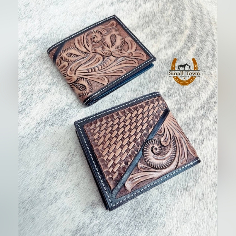 Men's Tooled Wallet
